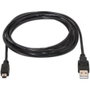 Aisens Cable USB 2.0 Tipo A Macho a Mini B Macho, 1m, Negro